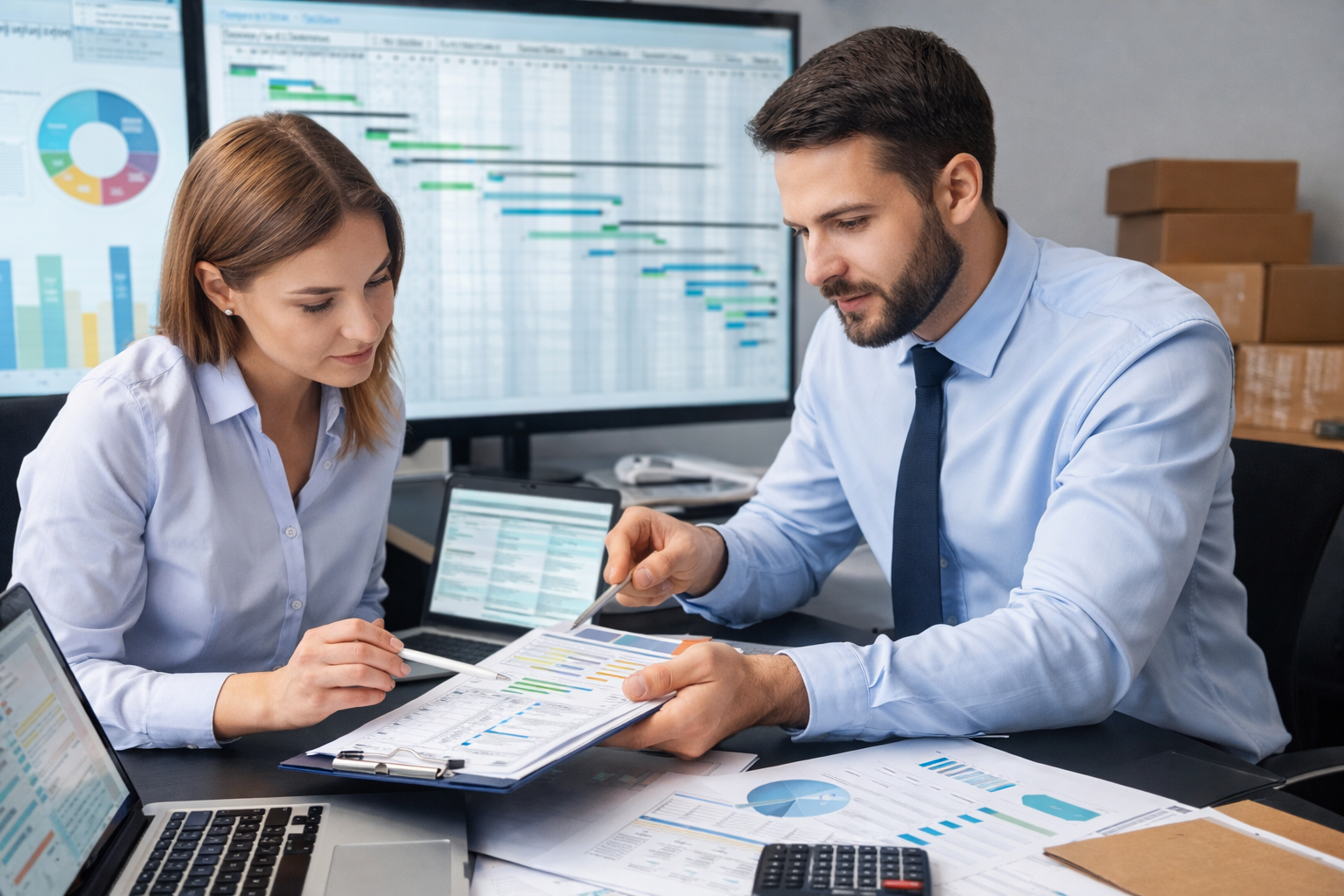 Verksamhet inom management consulting och projektstyrning