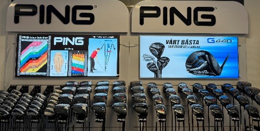 Fysisk Golfbutik och WEB-försäljning med stor utvecklingspotential